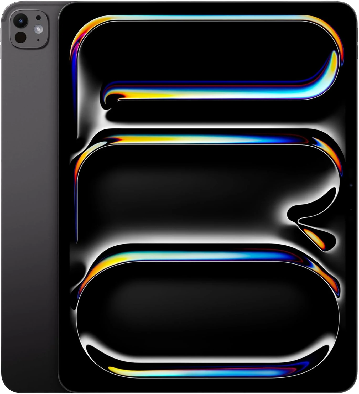 Apple iPad Pro 13-Inch (M4): Built for Apple Intelligence, Ultra Retina XDR Display, 256GB, 12MP Front/Back Camera, LiDAR Scanner, Wi‑Fi 6E, Face ID, All-Day Battery Life ,  Space Black