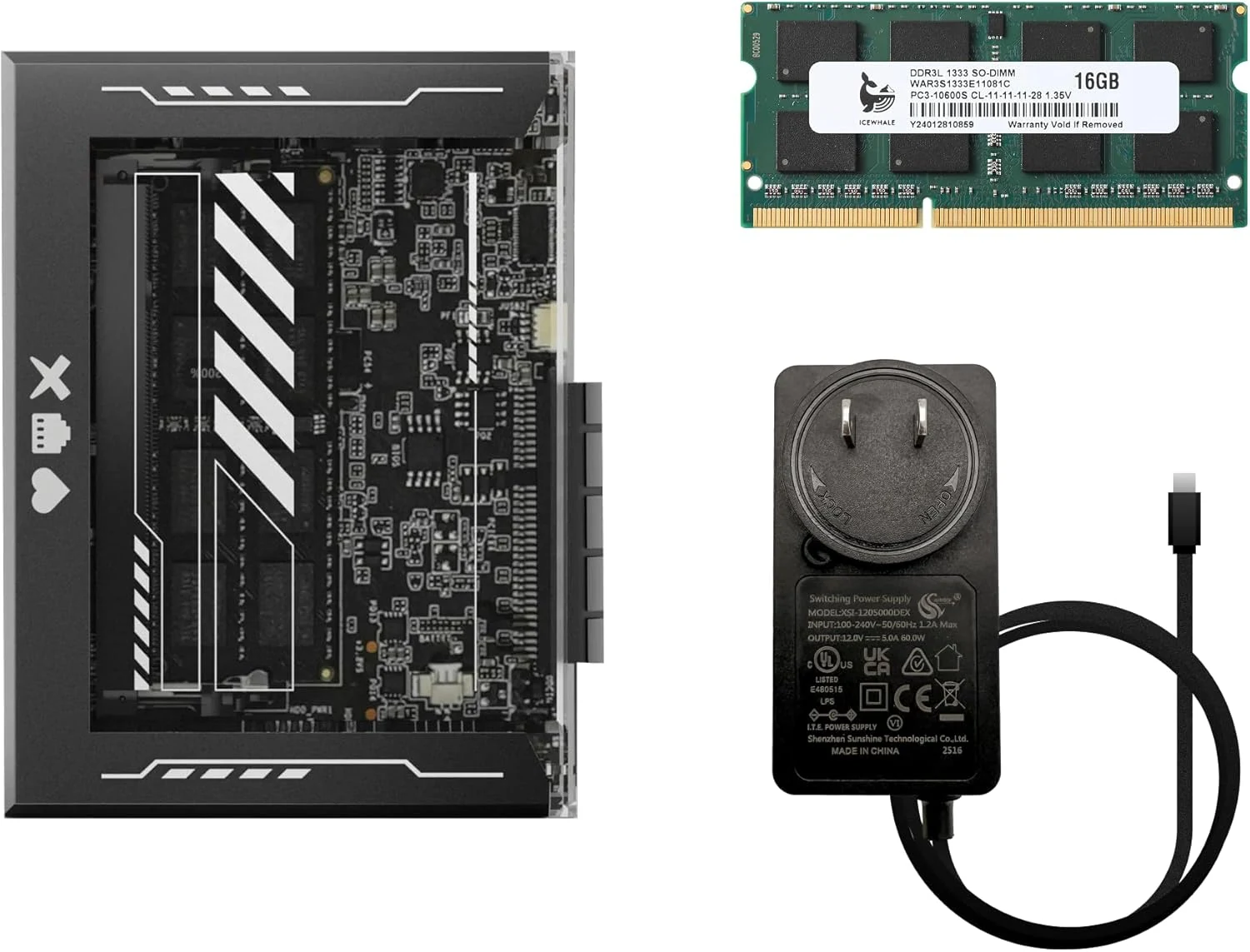 ZimaBlade 7700 Home Server Starter Kit, 16GB RAM + 32GB eMMC