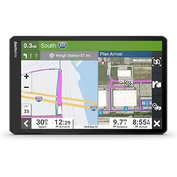 Garmin dēzl OTR1000, 10-inch GPS Truck Navigator, Easy-to-Read Touchscreen Display, Custom Truck Routing and Load-to-Dock Guidance