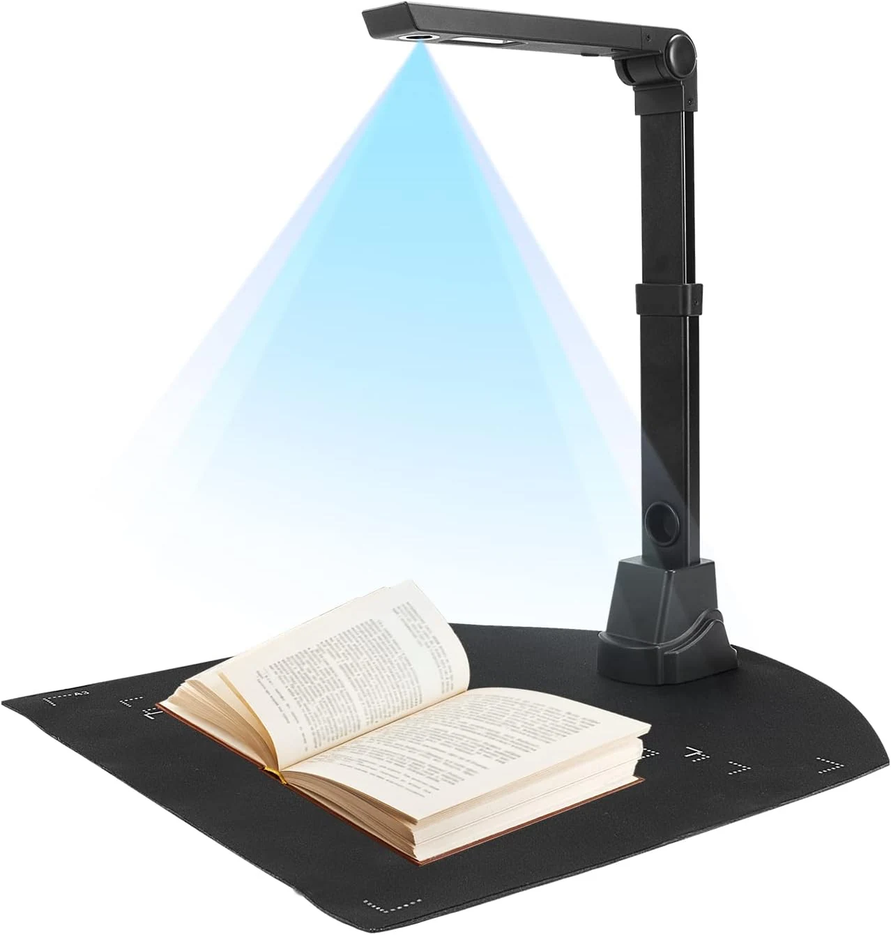 NetumScan 13MP Book Document Camera for Teachers, Multi-Language OCR Recognition