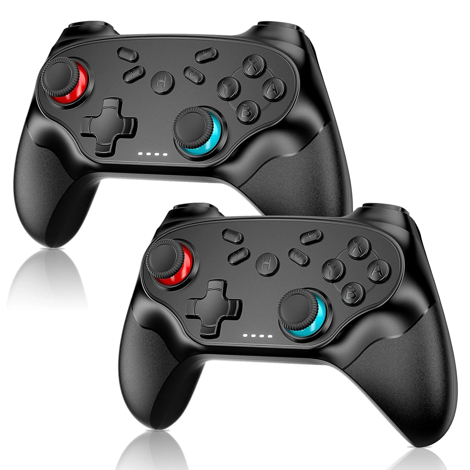 Nonbliep 2 Pack Wireless Controller for Nintendo Switch 2/1 Lite/OLED and PC