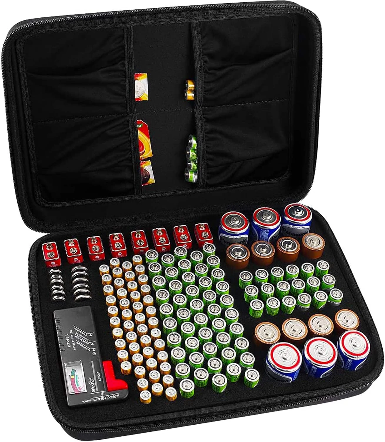 Comecase Battery Organizer Storage Case, Battery Vault Carrying Container Bag review