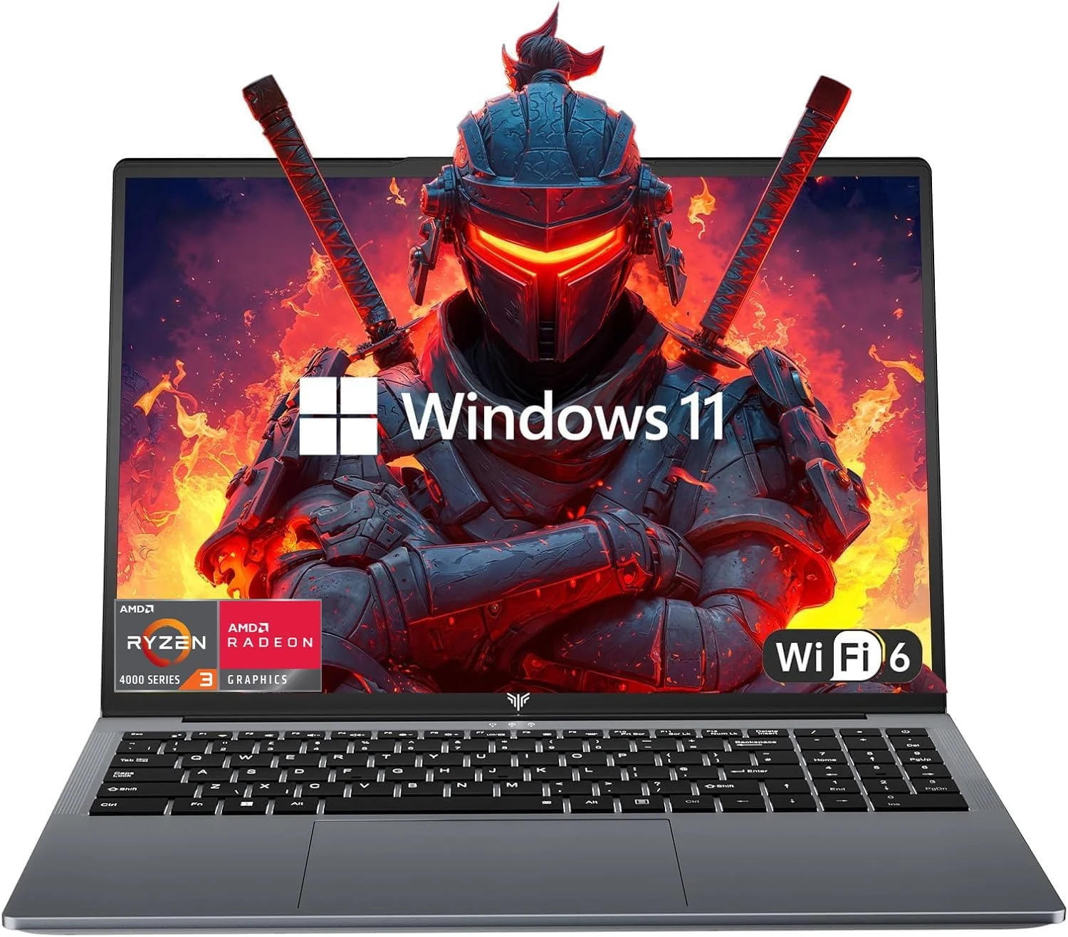 KAIGERR Gaming Laptop, Laptops with AMD Ryzen 4300U (Up to 3.7GHz), 16GB DDR4 512GB SSD Laptop Computer