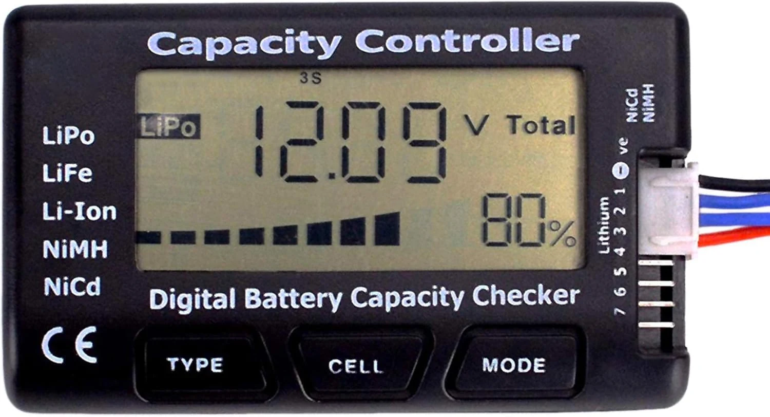 RC Cellmeter 7 Digital Battery Capacity Checker Controller Tester Voltage Tester