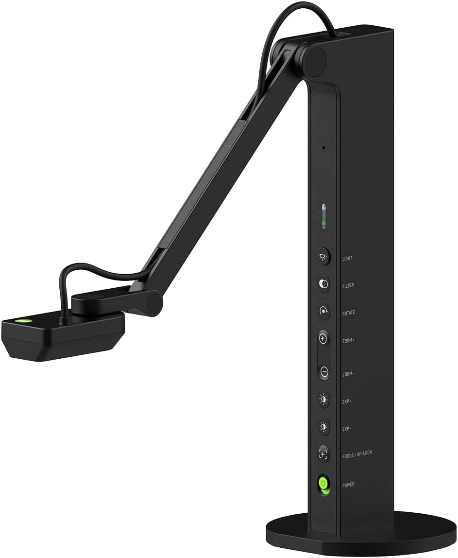 IPEVO VZ-R Ultra HDMI/USB Dual-Mode 13MP Document Camera, 4K (Classroom/IFP/TV/Projector)