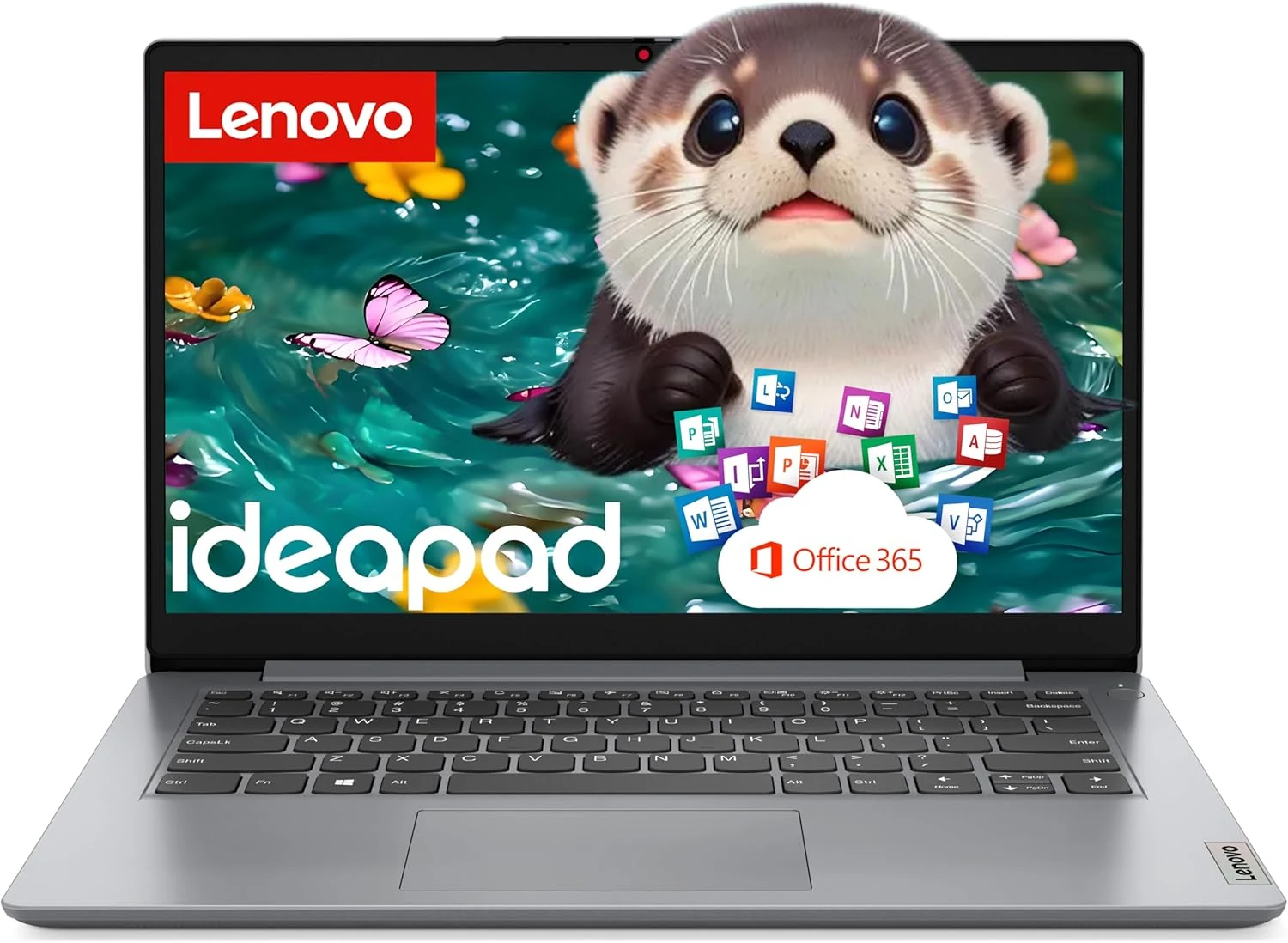 Lenovo 2026 Student Laptop with Microsoft 365, 8GB RAM, 128GB Storage + 500GB Ext HDD