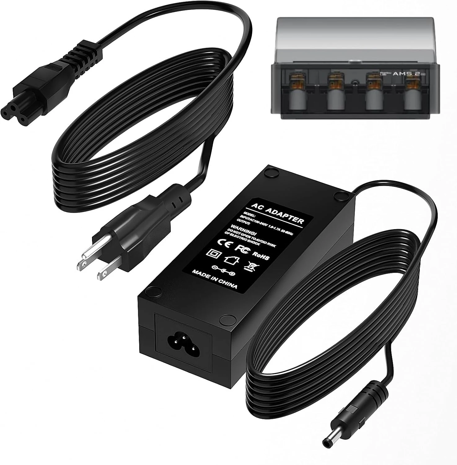 AMS 2 pro Switching Adapter 24V Power Adapter for Bambu