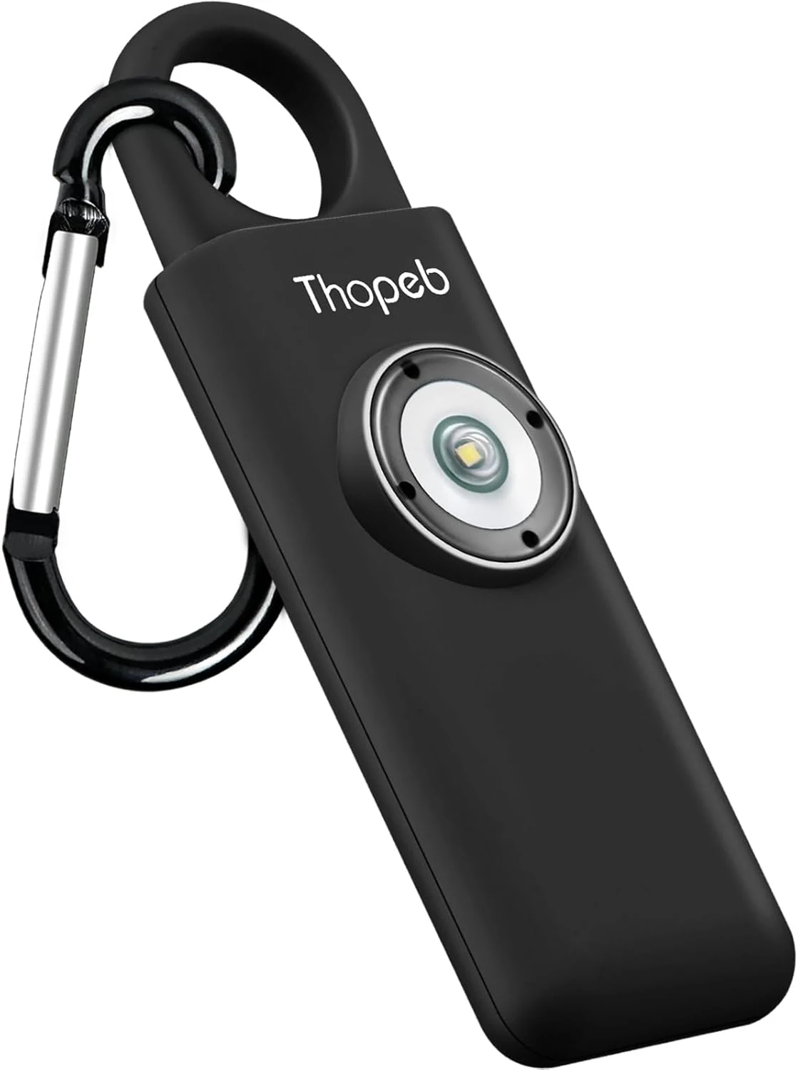 Thopeb–The Original Personal Safety Alarm for Women Self Defense – Elders & Kids Self Defense Keychain Siren (Charcoal)