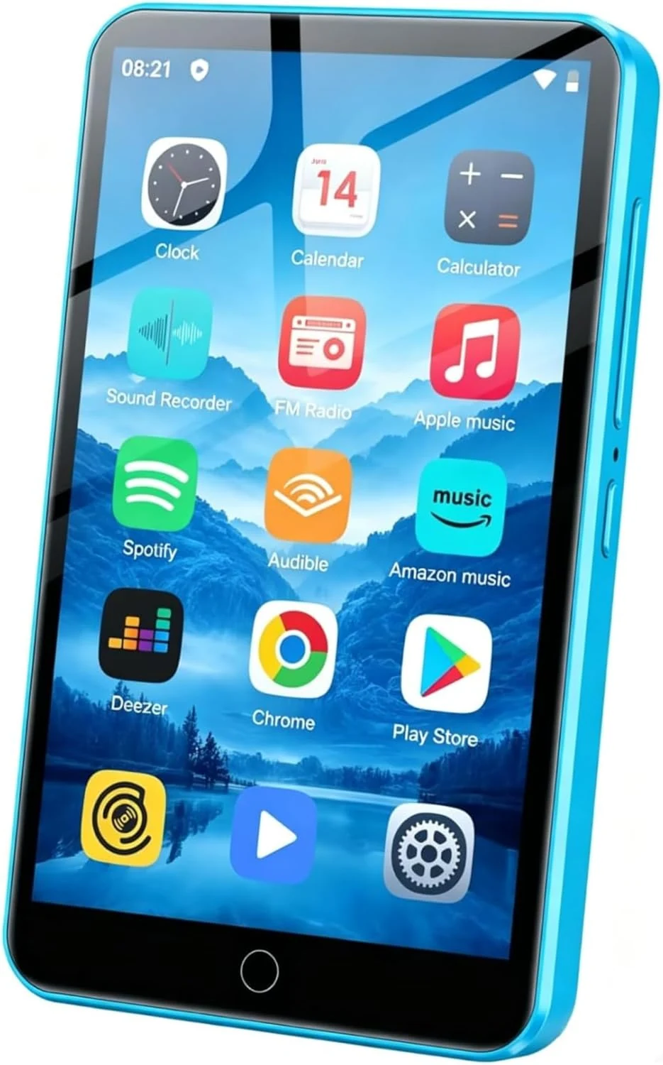 ZAQE M505 Pro MP3 Player with Bluetooth and WiFi (80GB, Android, 4" Touch)