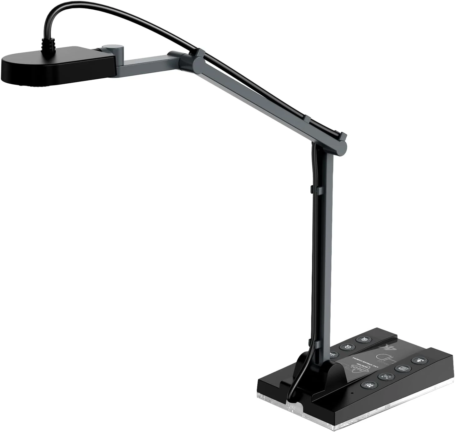 4K 15MP Webcam with Zoom, Autofocus, and Foldable Design for Windows Mac and Chromebooks, Document Camera for Online Classes, Video Conferencing, and Live Video Conferencing HSV229
