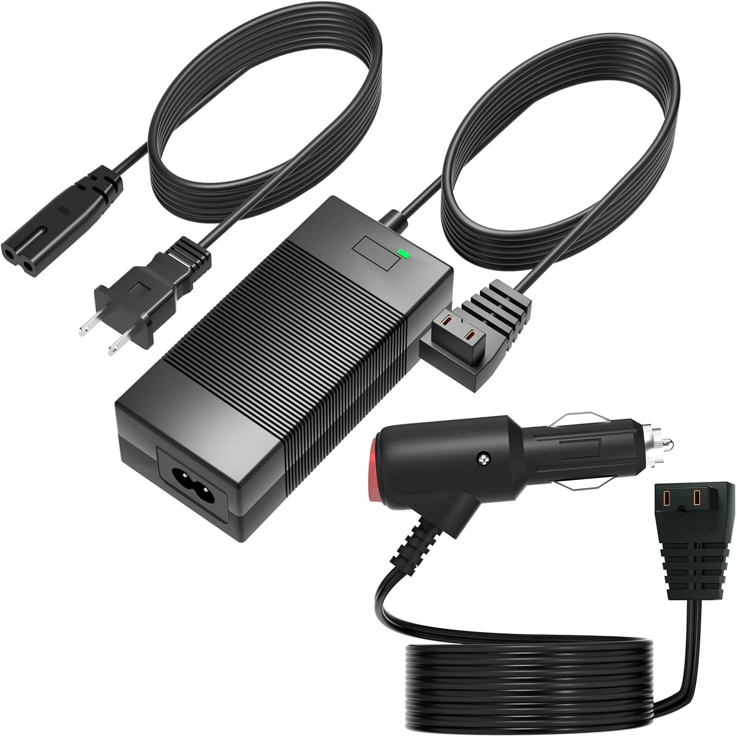 Power Cord Kit for Car Refrigerator Compatible with Alpicool, Bodega, Euhomy, BougeRV, ARB, ICECO, Setpower, JoyTutus