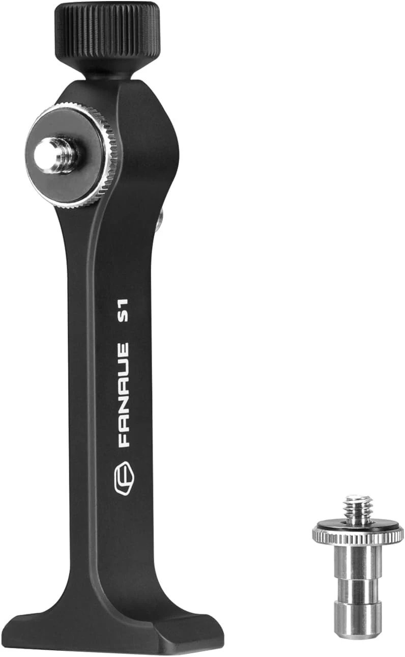 Fanaue Binocular Tripod Adapter, Binocular Mount 1/4 Inch Threading Mount Aluminium (s1pro)