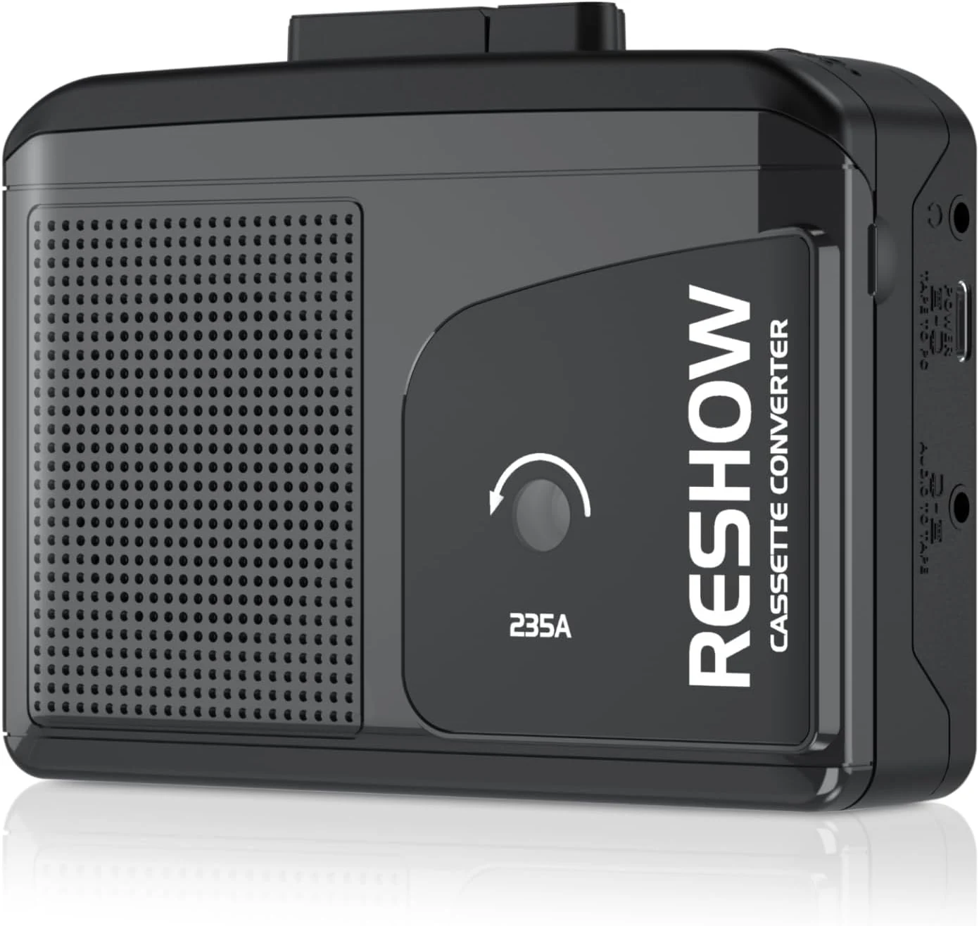 Reshow Portable Cassette Tape Player Recorder, Audio Cassette to Digital review