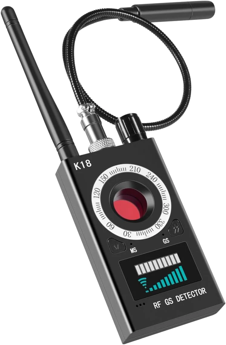 Hidden Camera Detector, GPS Tracker, and Infrared Camera Three in one Anti spy Detector
