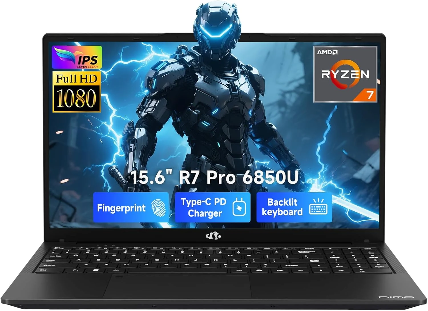 NIMO 15.6" IPS FHD-Business-Laptop, 8 Cores AMD Ryzen 7 Pro review