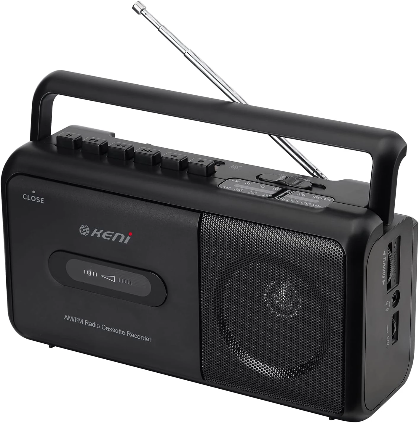 G Keni Portable Cassette Tape Player Recorder, AM/FM Radio Cassette review
