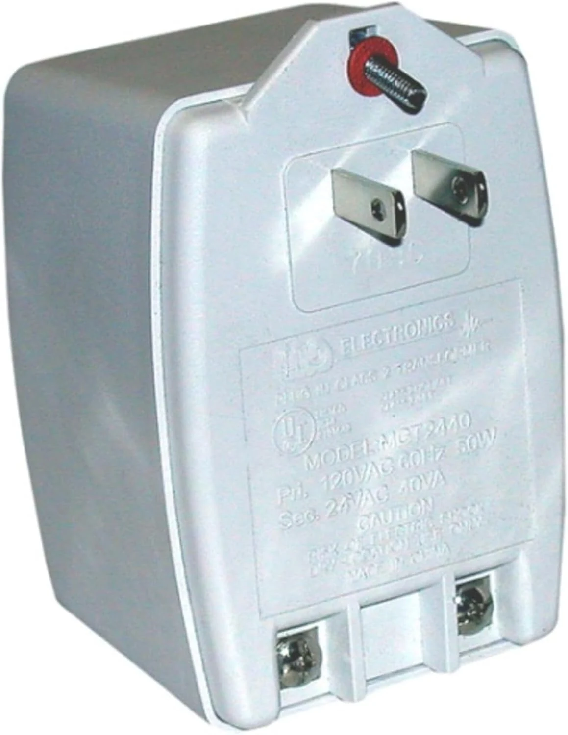 MG Electronics MGT-1240 Class II Transformer (12VAC, 40VA, UL/CSA Approved)
