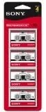 Sony MC60R/4 60 Minute Microcassette (4-Pack)