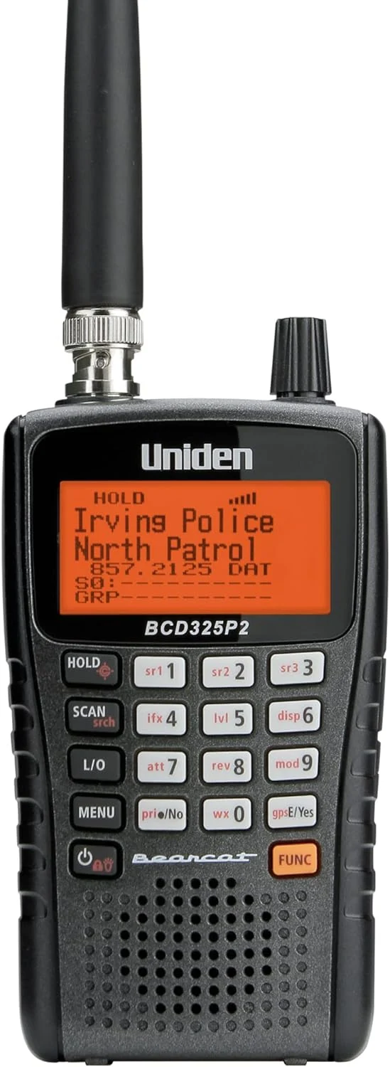 Uniden BCD325P2 Handheld TrunkTracker V Scanner (25,000 Channels)