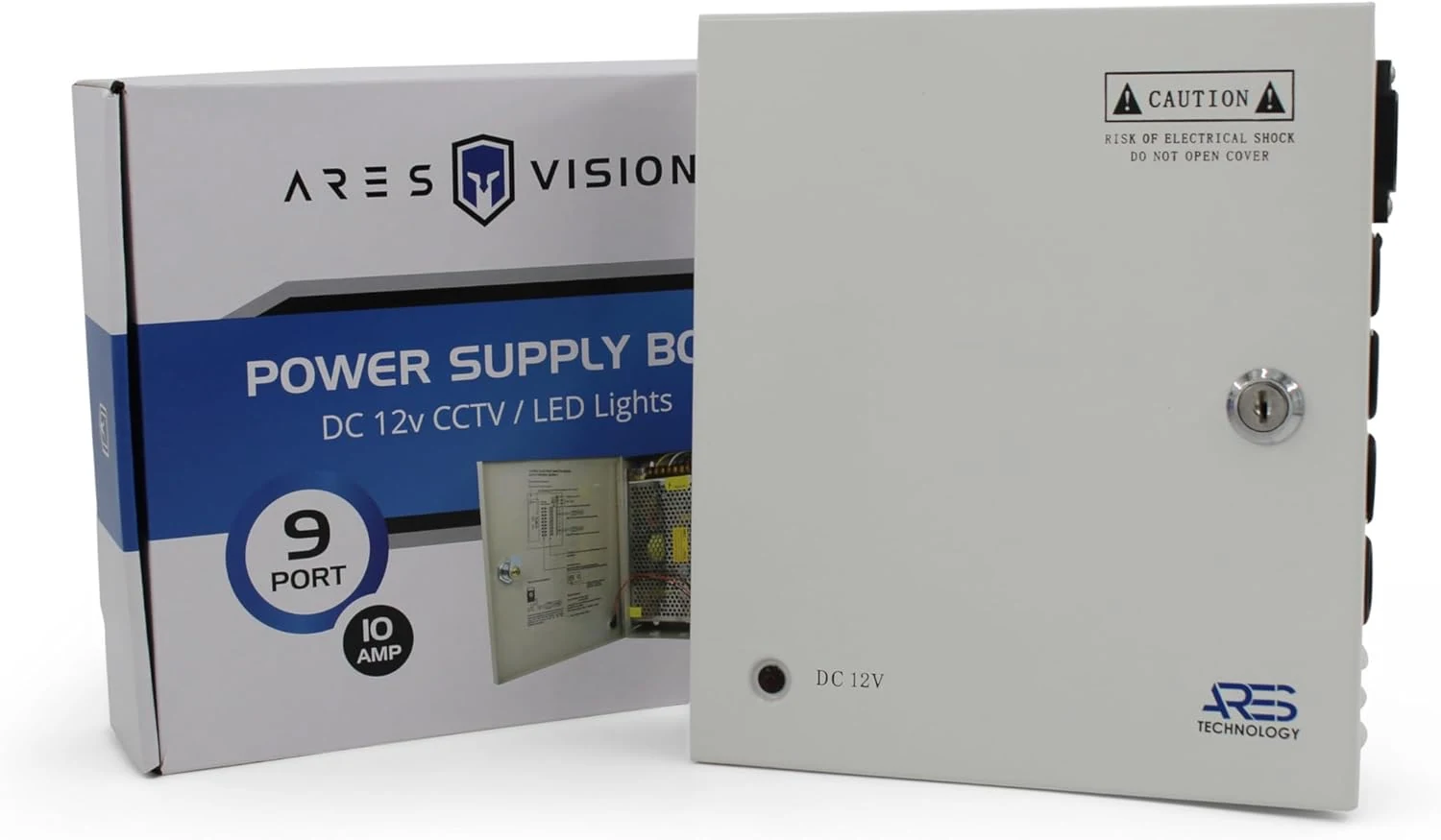 9 Channel/Port 10 AMPS, 12V DC Power Supply Box, Individually review