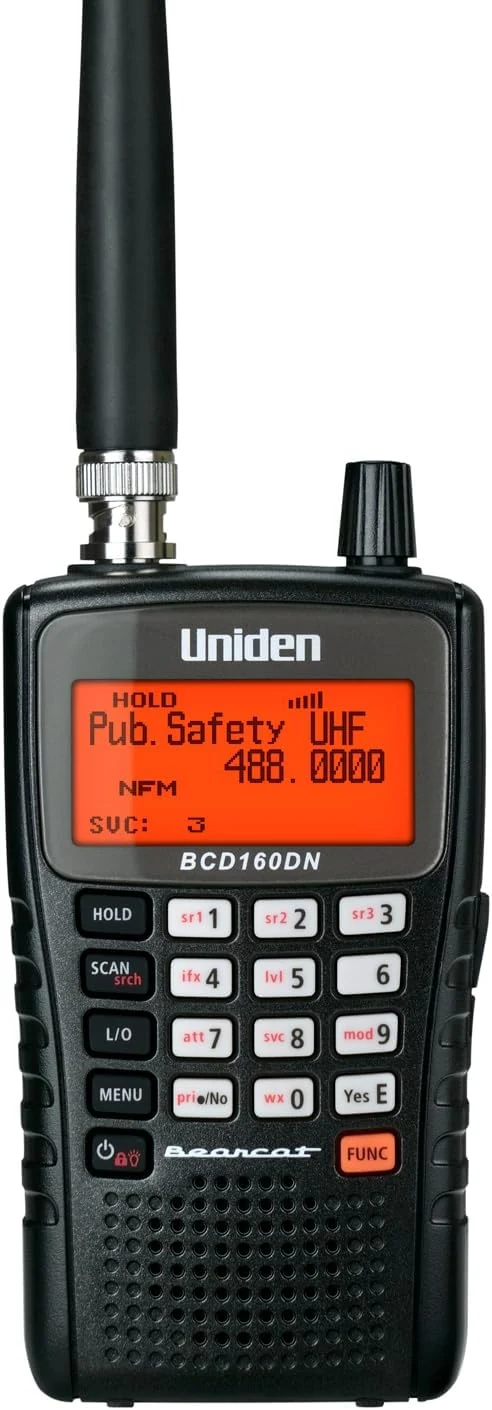 Uniden Bearcat BCD160DN Handheld Digital Scanner, Exclusive Features, Band Scope review