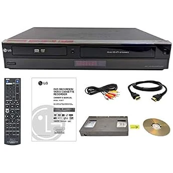 LG RC897T Multi-Format DVD Recorder and VCR Combo with Digital Tuner (2009 Model)