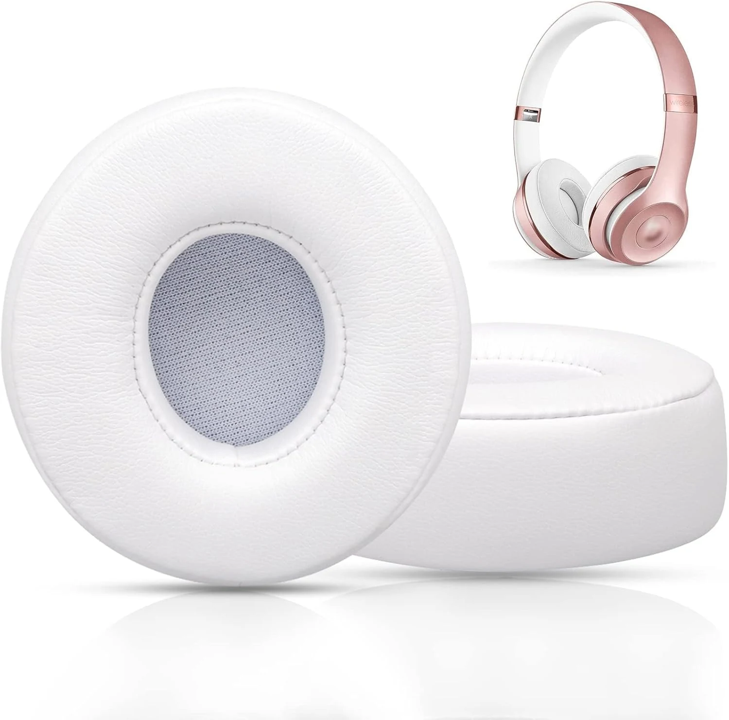 Replacement Ear Pads for Beats Solo 3, Ear Cushions for Beats Solo 2 & Solo 3 Wireless/Wired Headphones
