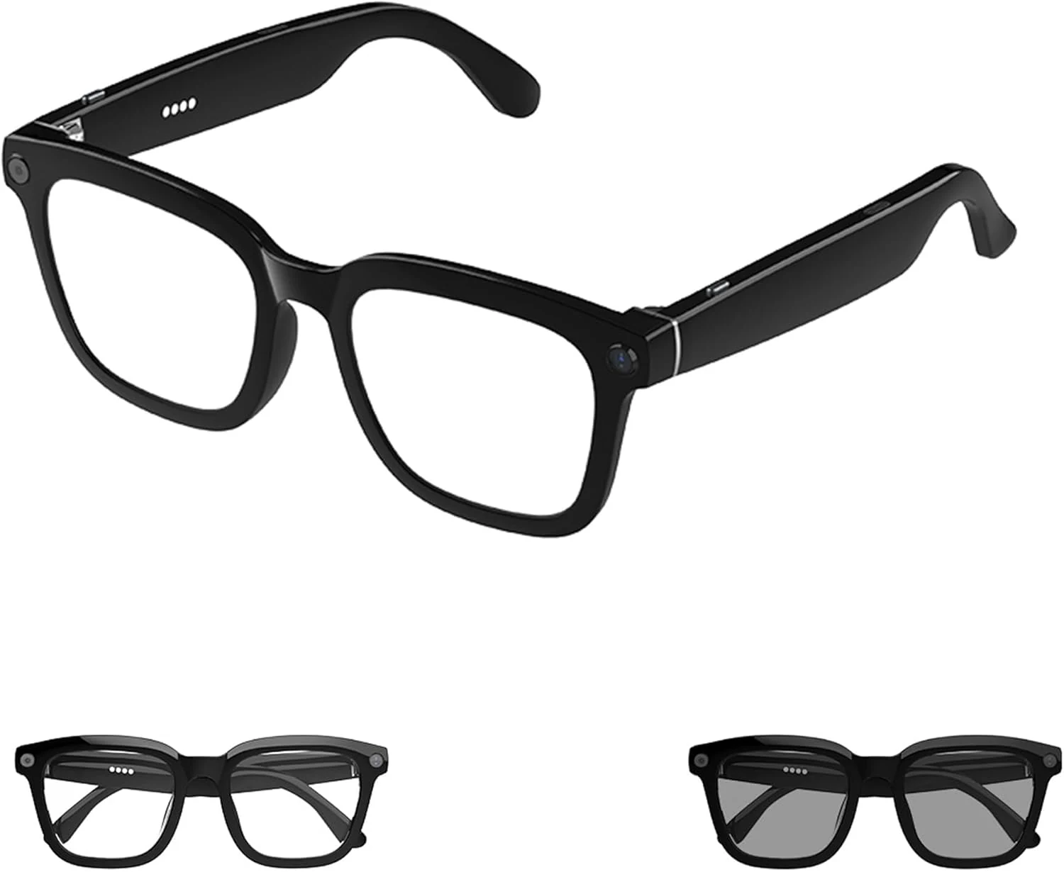 Ai Smart Glasses with Camera and Bluetooth