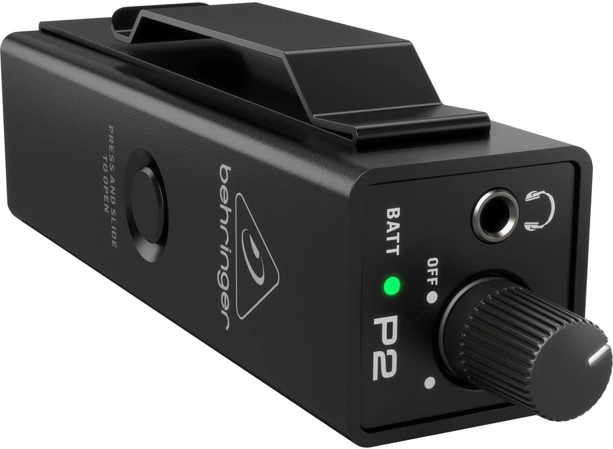 Behringer P2 Ultra-Compact Personal In-Ear Monitor Amplifier