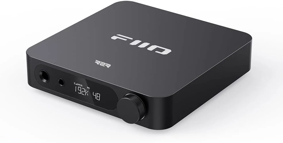 FIIO K11 Compact Desktop R2R Architecture DAC and Headphone Amplifier (Black)