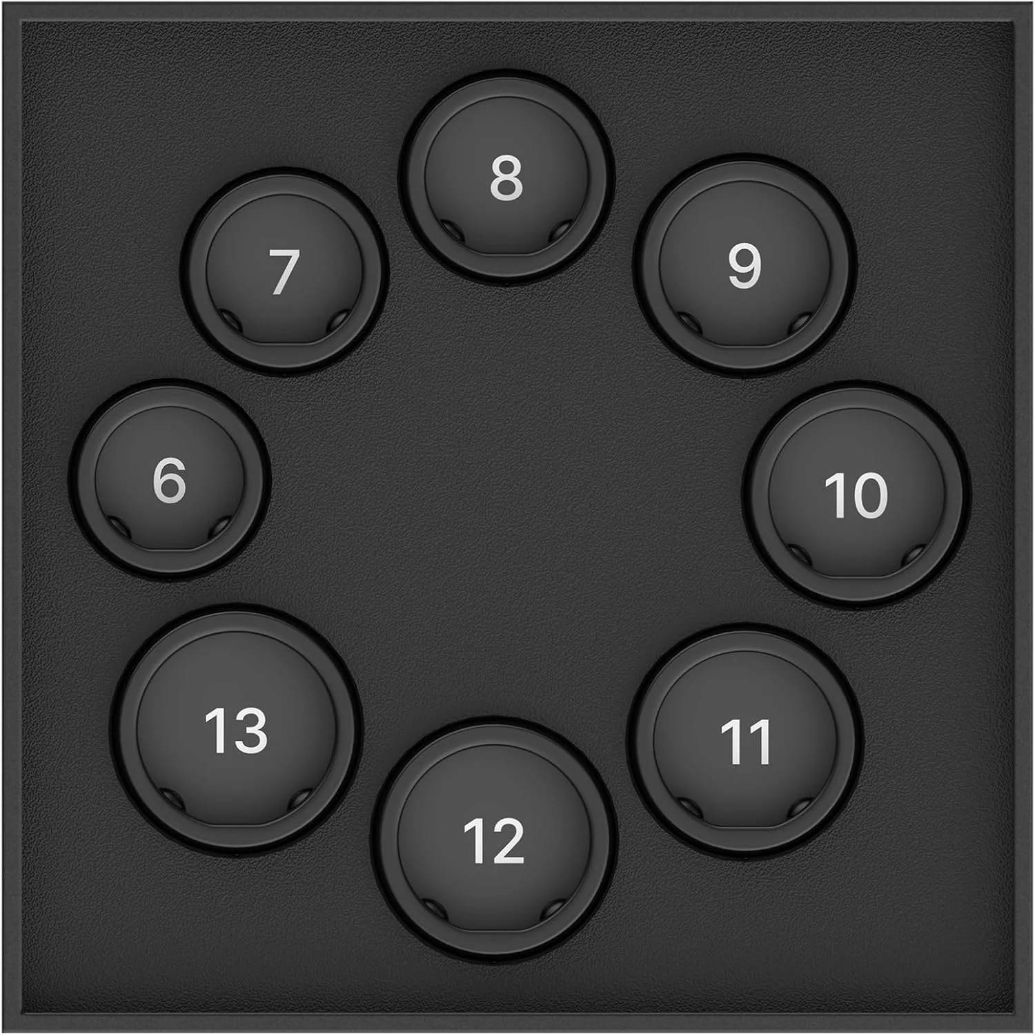 RENPHO Lynx Smart Ring-Sizing Kit, Size Before You Buy (Tar Black, Size 6-13)