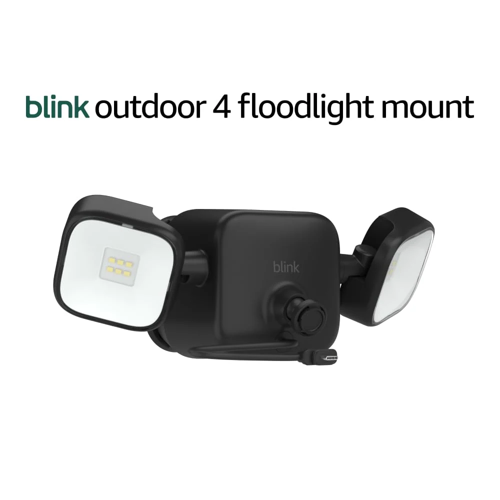Blink Outdoor Floodlight Mount – Wire-free, 700 lumens, two-year battery life, set up in minutes