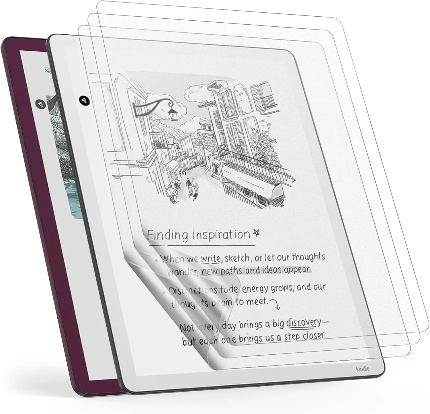 MoKo 3 Pack Anti-Glare Screen Protector for 11" Kindle Scribe Colorsoft (Matte PET Film)