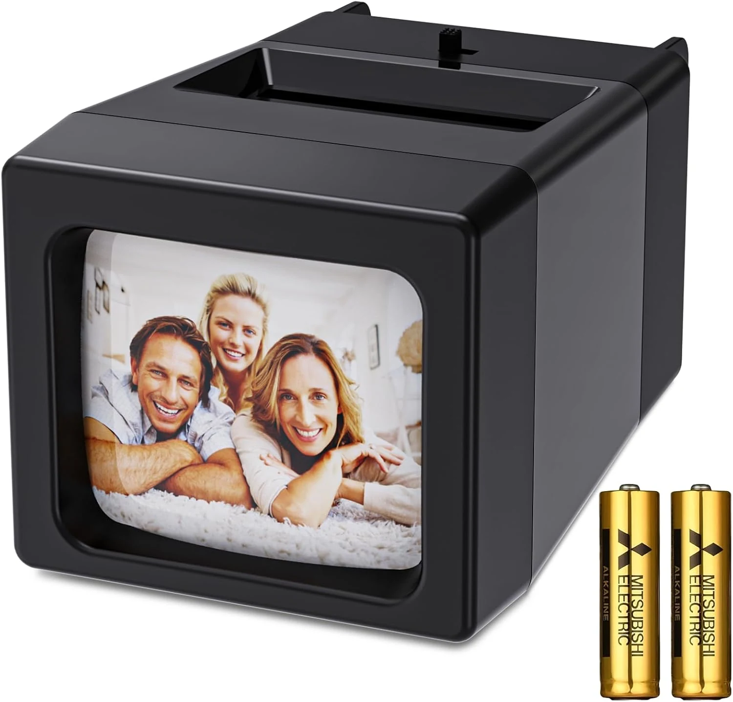 35mm Slide Viewer, 2X Magnification and LED Lighted Illuminated Viewing