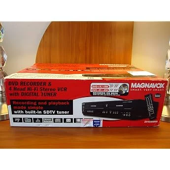 Magnavox ZV450MW8 DVD Recorder and VCR Combo with Digital Tuner