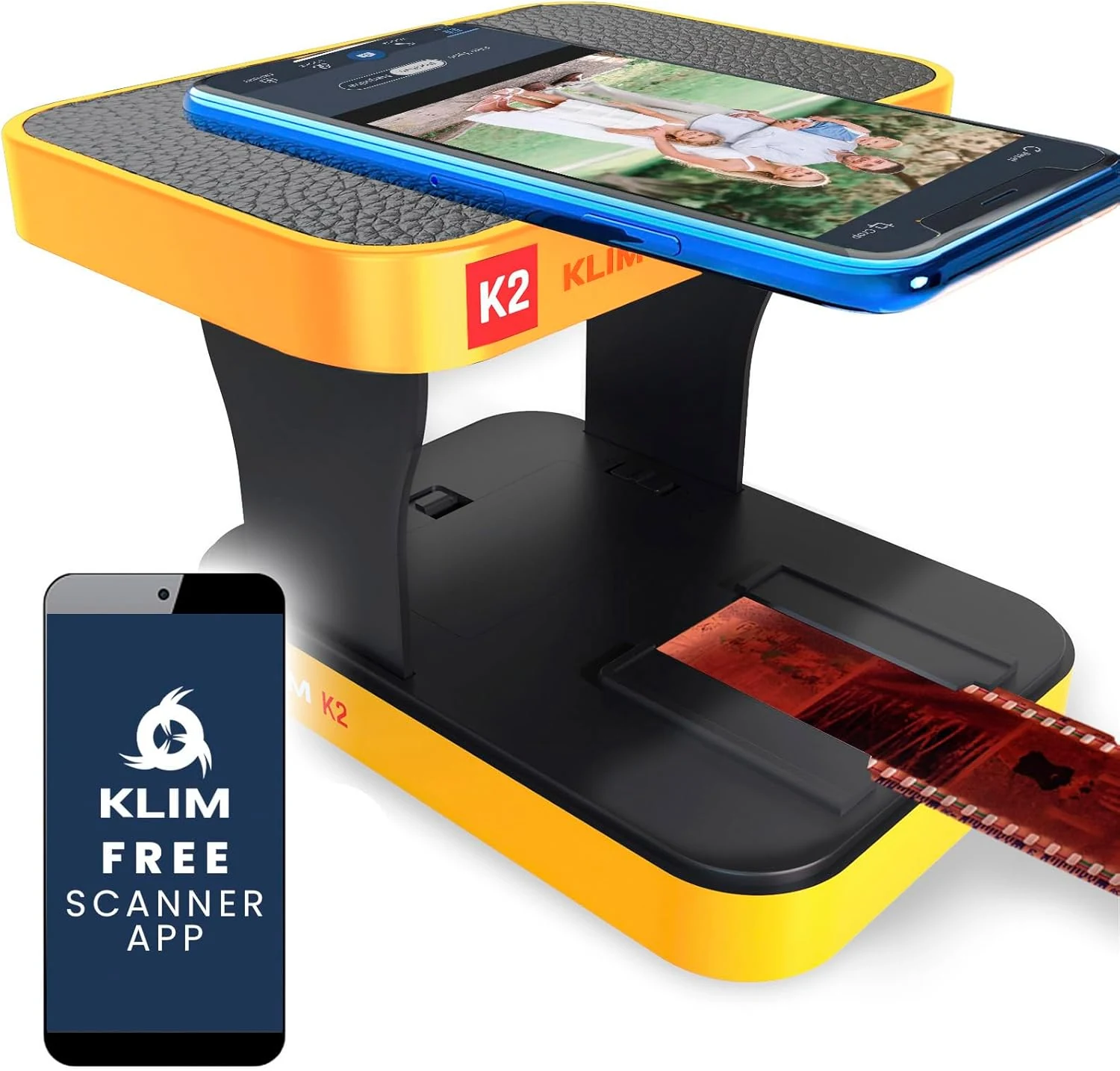 KLIM K2 Mobile Film Scanner 35mm + New + Positive review