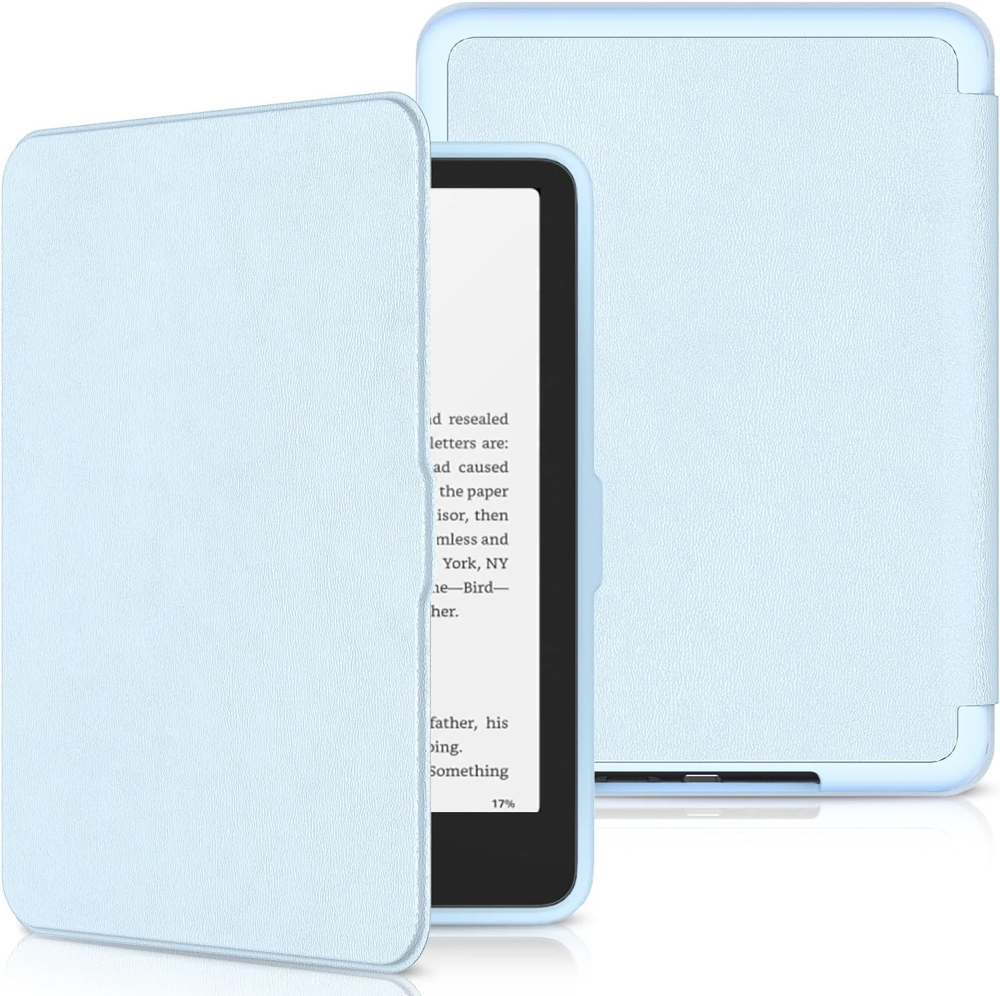 New Kindle Paperwhite 2024 Case 7" (12th Gen) & Kindle Colorsoft Signature Edition Case (Sanyetral Slim PU Leather Cover)
