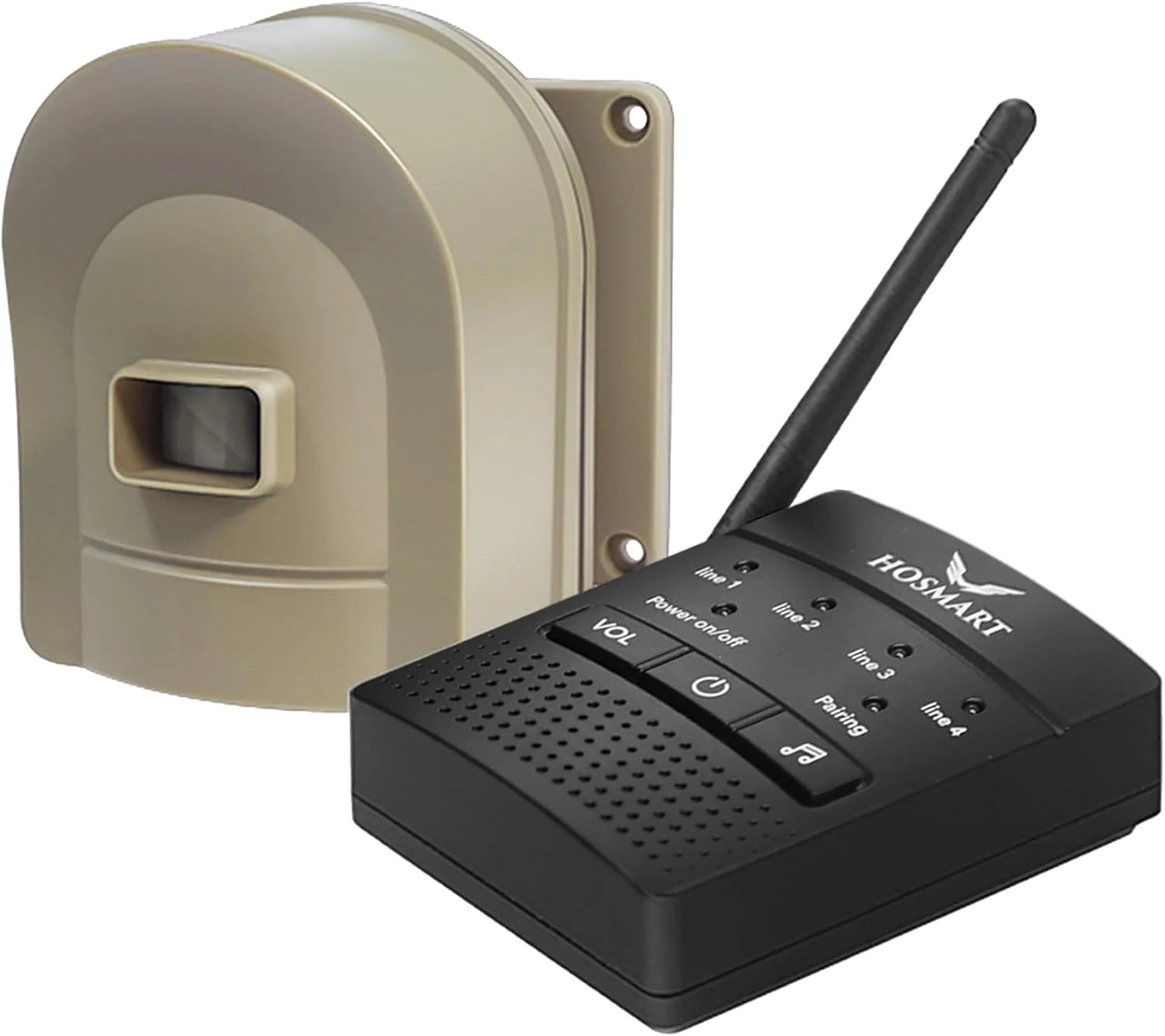 1/2 Mile Hosmart Driveway Alarm Wireless Sensor System & Driveway review