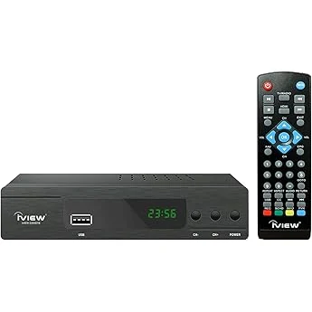ATSC Digital TV Converter Box Dongle with TV Tuner, TV Recording, USB Multimedia Function, 1080P HDMI Output, Clear QAM by Mediasonic HomeWorx (HW135STB)