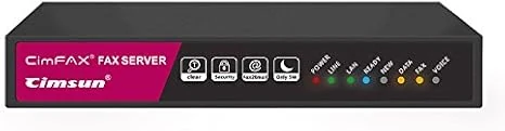 CimFAX H5 High Speed 33.6k Fax Server Auto Save FAX (100 Users, 4GB)