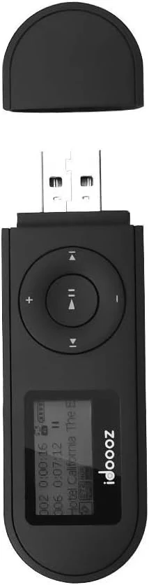 idoooz U2 USB MP3 Player with FM Radio (8GB, expandable up to 32GB)