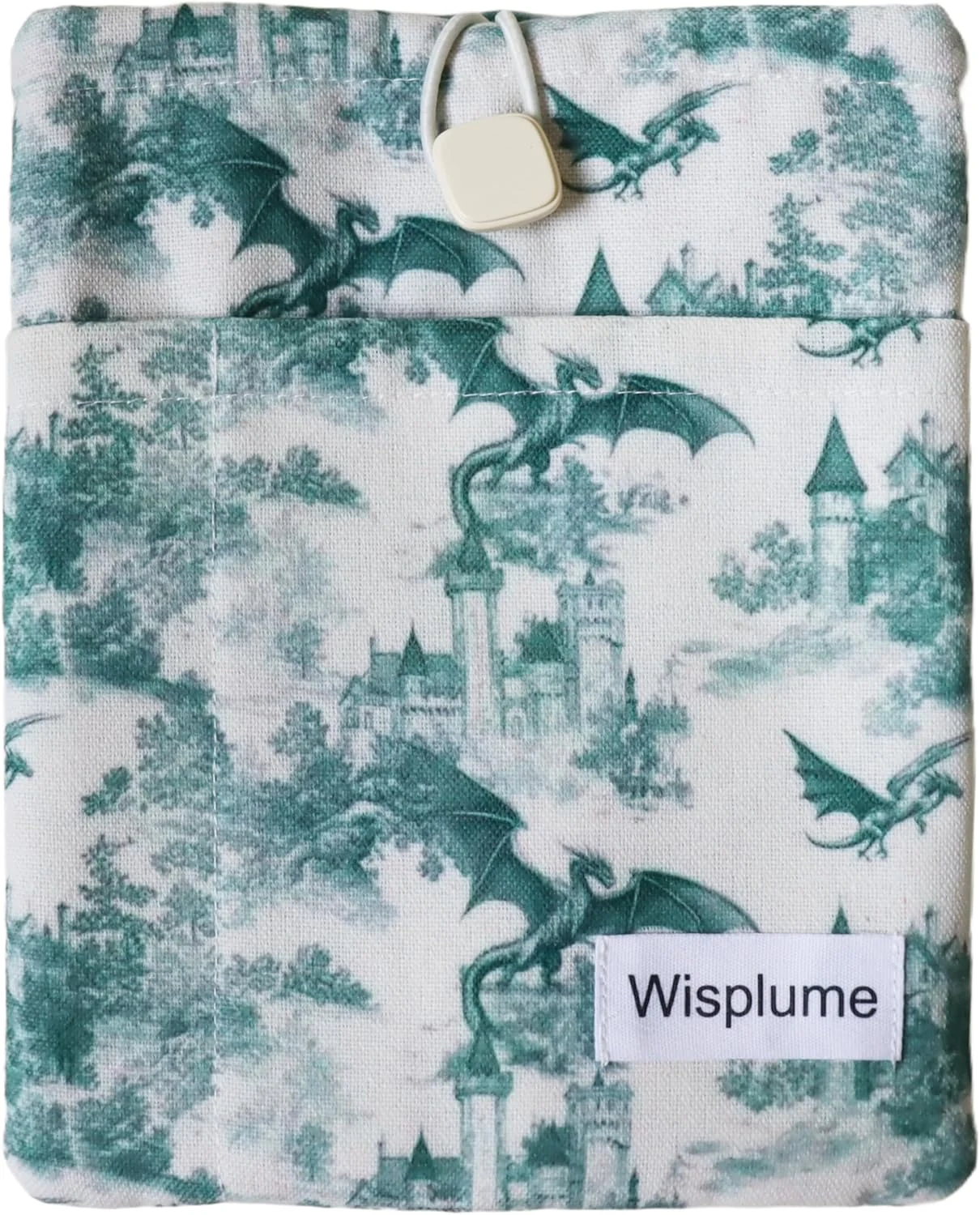 Wisplume Padded eReader Sleeve Tablet Bag Pouch for Paperwhite, Colorsoft,Signature Edition, Voyage,Scribe/Kobo eReader (White, Medium)