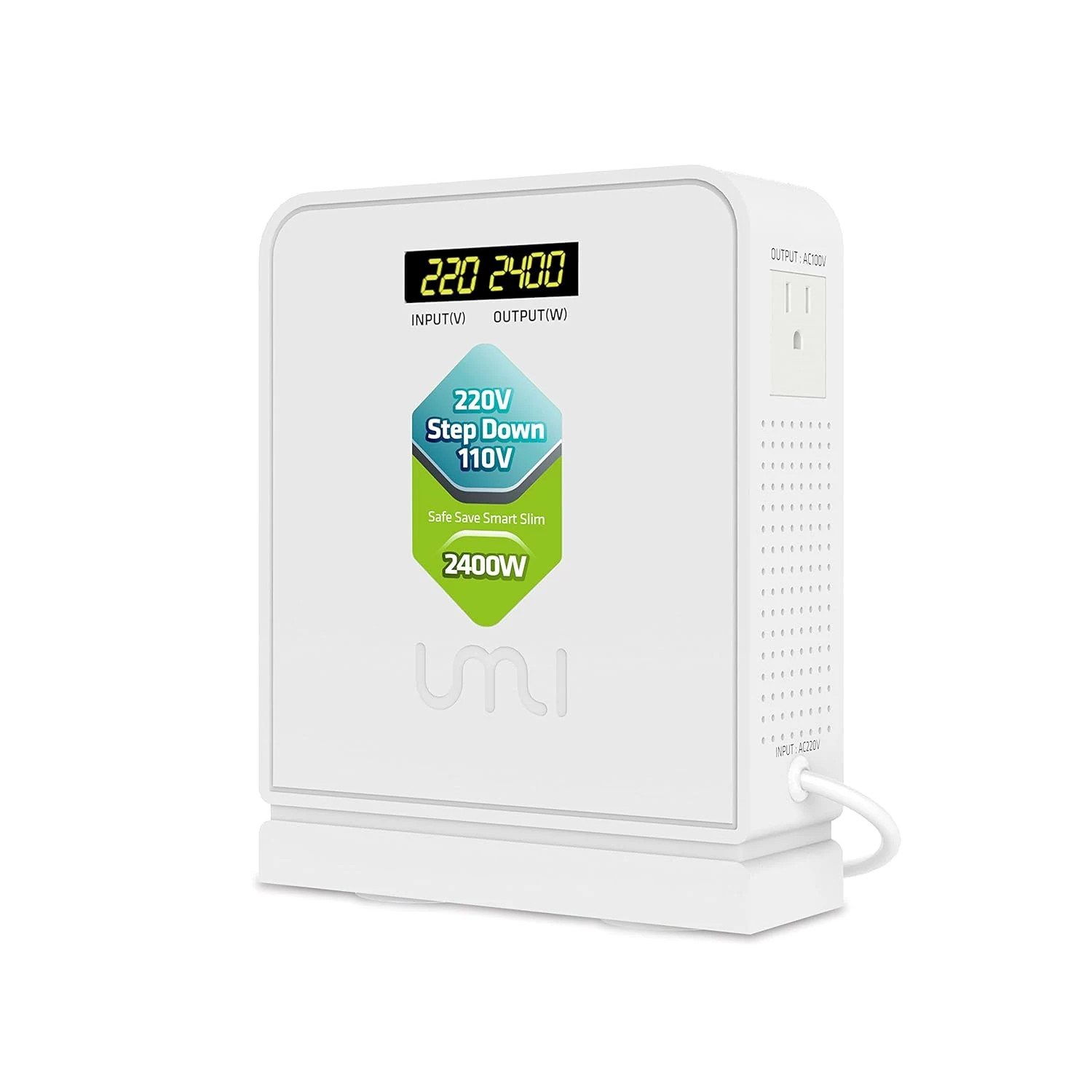 UMI 2400W Step Down 220v to 110v Voltage Converter (LX-2400 SD)