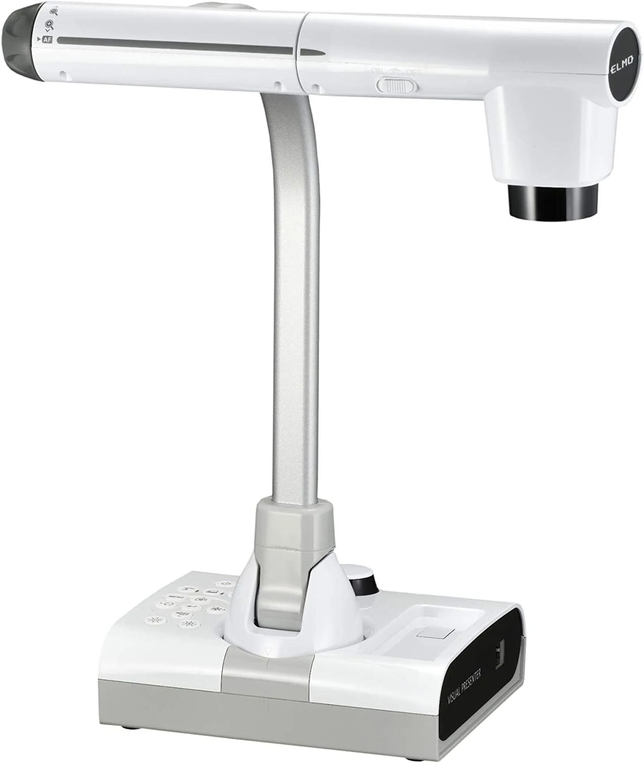 Elmo 1379 Model TT-12W STEM-CAM Visual Presenter, Document Camera with 192x Zoom (12x Optical/16x Digital)