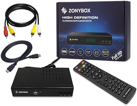 Caja decodificadora de TV Digital para Cuba (Zonybox)