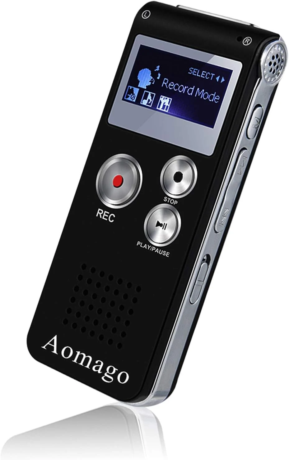 Aomago 64GB Digital Voice Recorder Voice Activated Recorder
