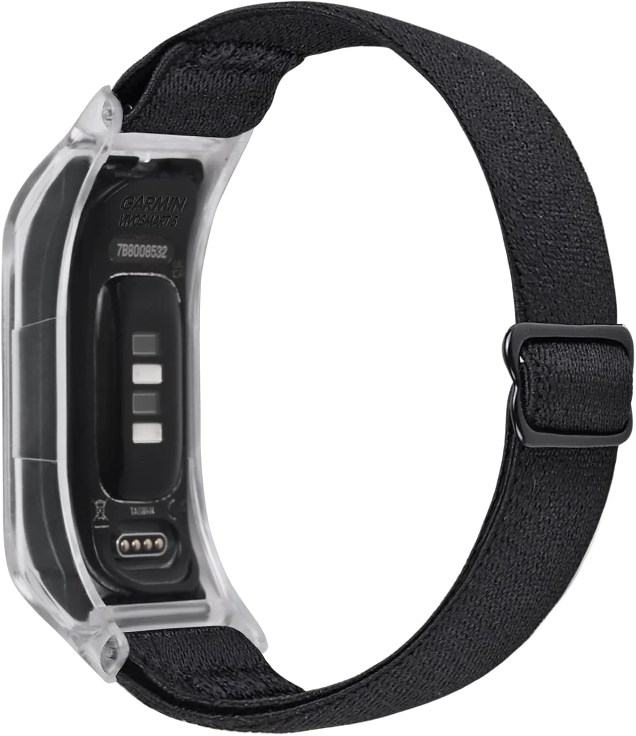 C2D JOY Elastic Nylon Bands Compatible with Garmin Vivosmart 5 tracker Replacement Bands with Case