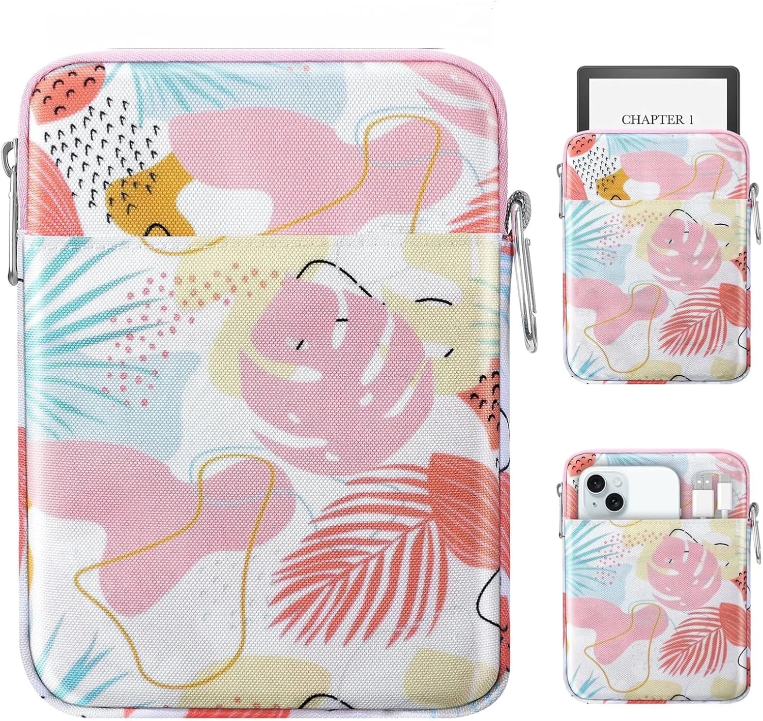 MoKo Padded Ereader Sleeve Case for 6-7 inch Tablet Bag