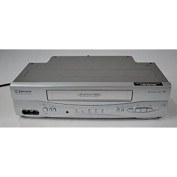 Emerson EWV401B Video Cassette Recorder Player VCR Da-4Head