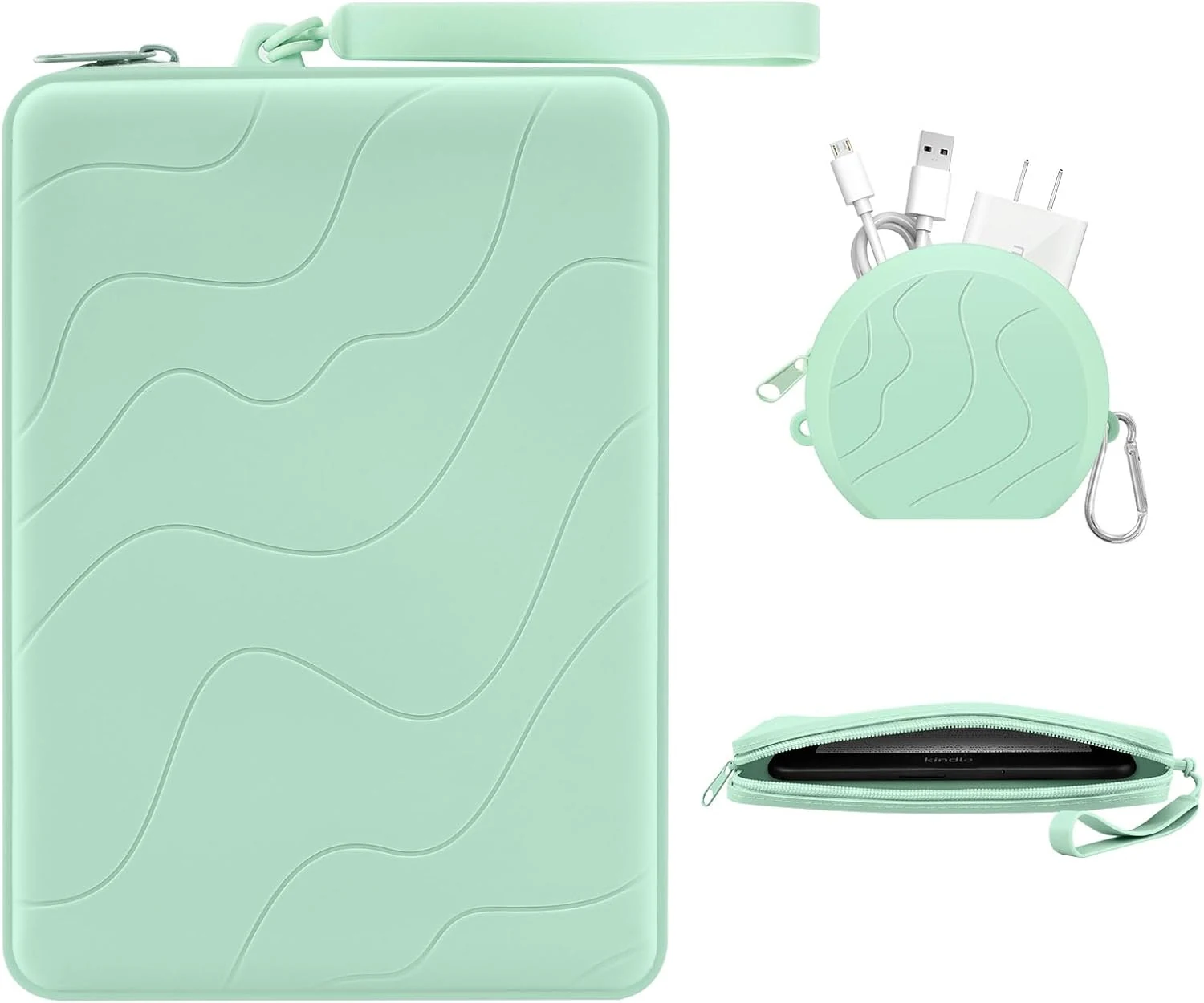 MoKo 6-7 Inch Silicone Clutch Sleeve for Kindles & E-Readers